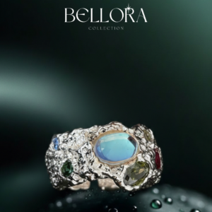 Bellora, ვერცხლის რეგულირებადი ბეჭედი, Silver ring