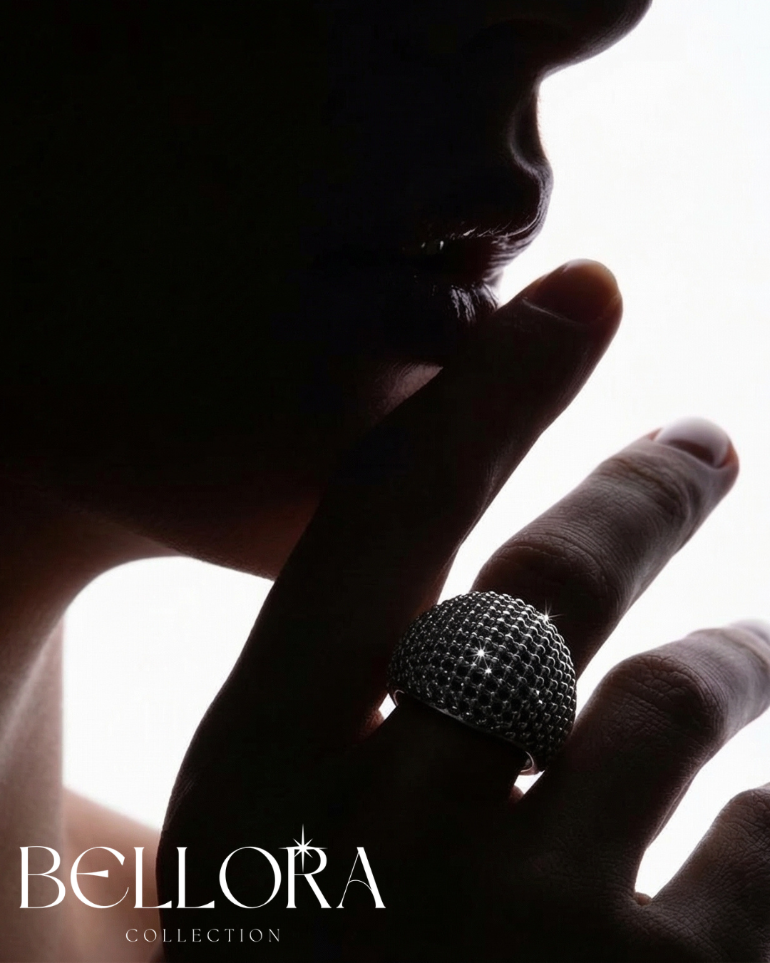 Bellora, ვერცხლის რეგულირებადი ბეჭედი, Silver ring - Image 3