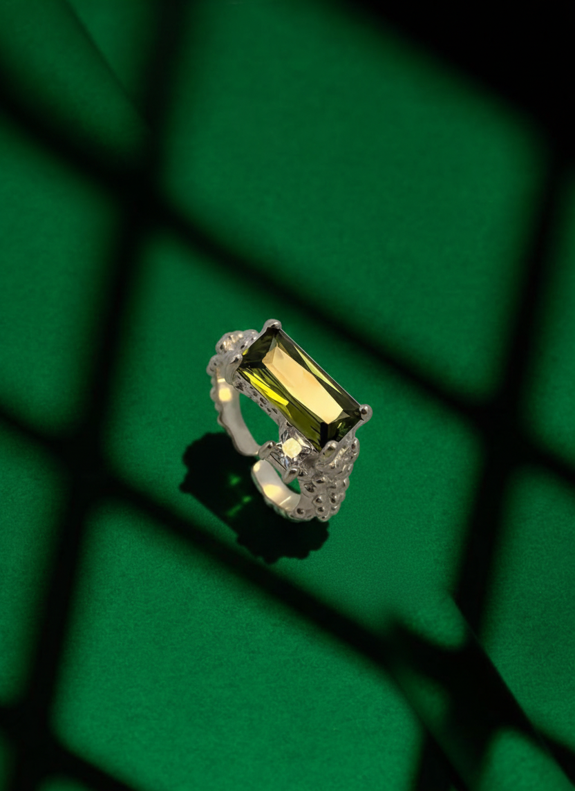 Bellora, ვერცხლის რეგულირებადი ბეჭედი, Silver ring - Image 6