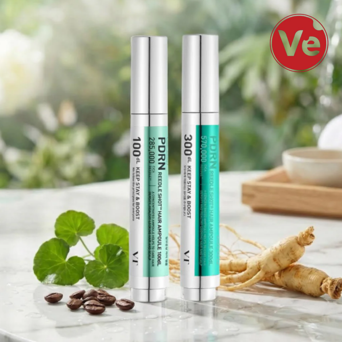 VT, PDRN Reedle Shot Hair Ampoule 300 DL, PDRN თმის ცვენის საწინააღმდეგო ამპულა, 15 მლ - Image 3
