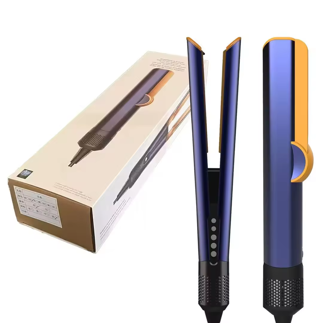 Airstrait straightener (Prussian Blue/Rich Copper) / თმის გასასწორებელი ლურჯი - Image 3