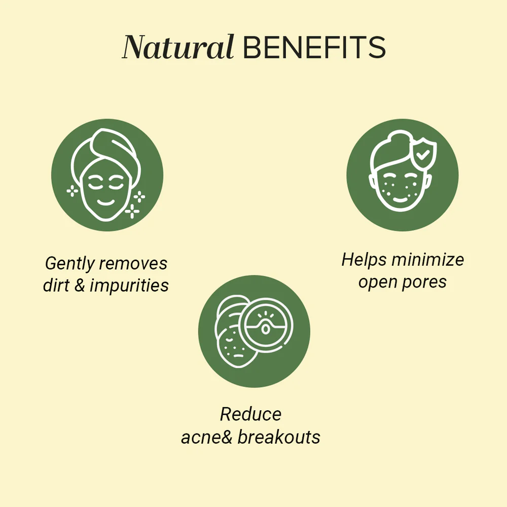 Khadi Natural Neem & Tea Tree Face Wash (SLS & Paraben Free) / ნემისა და ჩაის ხის სახის გამწმენდი გელი (SLS და პარაბენების გარეშე) – 210 მლ - Image 4