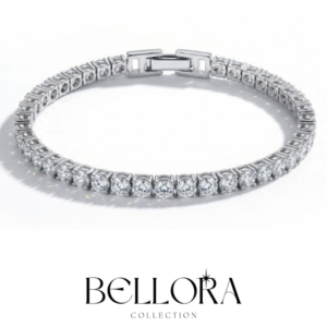 Bellora, ვერცხლის სამაჯური ცირკონის თვლებით