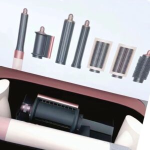 Hair Styling Brush & Air Styler - თმის მრავალფუნქციური & პროფესიონალური ფენი-სტაილერი HS 05 HS 08 - ვარდისფერი
