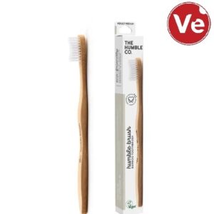 Humble კბილის  ჯაგრისი ზრდასრულთათვის (12+წ.) - თეთრი, Medium