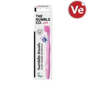 Humble ბიოდეგრადირებადი კბილის ჯაგრისი (2-8წ) - ვარდისფერი, Ultra-Soft