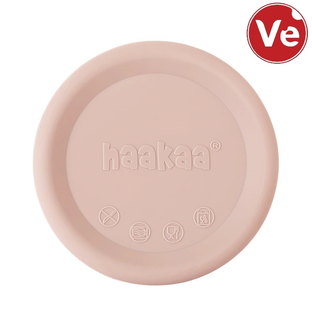 Haakaa - რძის ბუნებრივი საწველის თავსახური - ღია ვარდისფერი