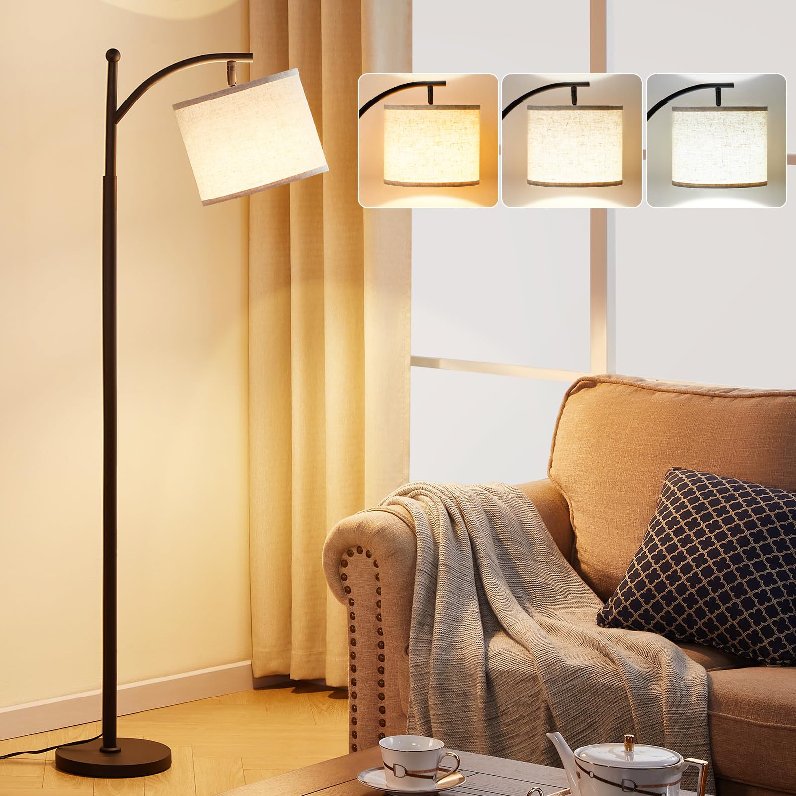 RGB LED იატაკის სანათი პულტით RGB LED Floor Lamp with Remote Control - Image 6