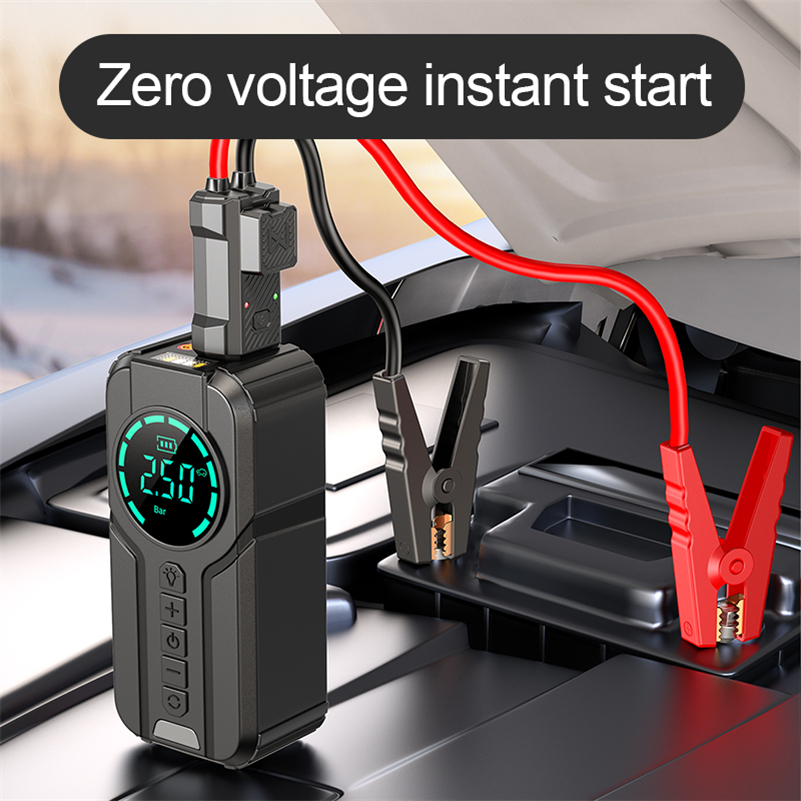 პორტატული ჰაერის კომპრესორი 150 PSI – ციფრული საბურავის ტუმბო | Portable Air Compressor Pump - Image 3