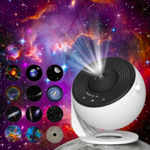 განათების ფერადი პროექტორი, 5K Planetarium Image Large Projector, Replaceable 12 Galaxy Discs ( Pro Version )